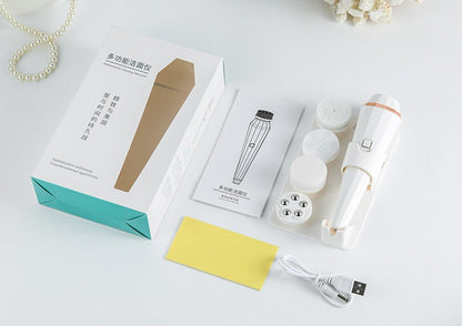 4 In 1 USB  Electric Facial Cleansing Brush